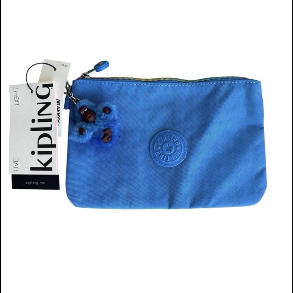 Kipling Vibrant Blue Pouch